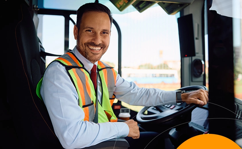 School transportation professionals at work